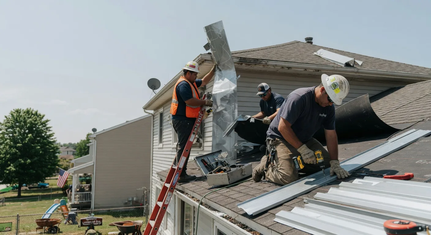 Metal Roof Repair in Slanesville, WV